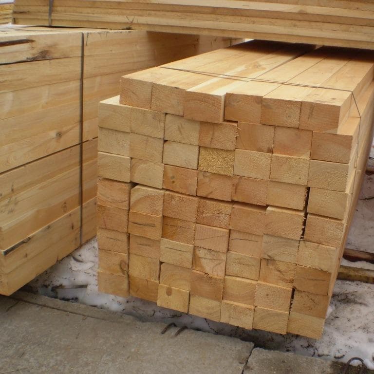 Качественный брус из сухостоя