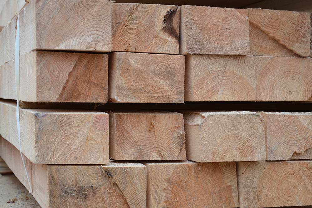 Сосновый брус высшего сорта